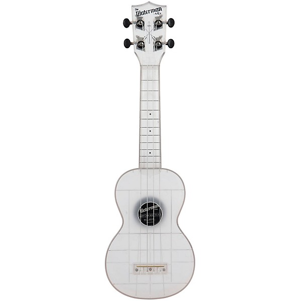 Kala KA-WMT Soprano Waterman Ukulele Transparent Frosted Glass