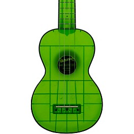 Kala KA-WMT Soprano Waterman Ukulele Transparent Maritime Red Kala KA-WMT Soprano Waterman Ukulele Transparent Jade Green