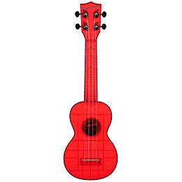 Kala KA-WMT Soprano Waterman Ukulele Transparent Maritime Red