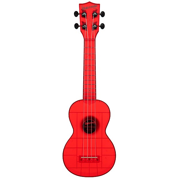 Kala KA-WMT Soprano Waterman Ukulele Transparent Maritime Red