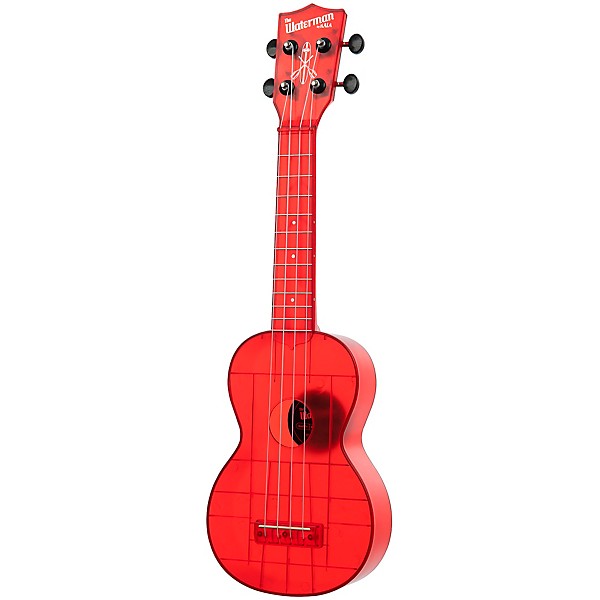 Kala KA-WMT Soprano Waterman Ukulele Transparent Maritime Red