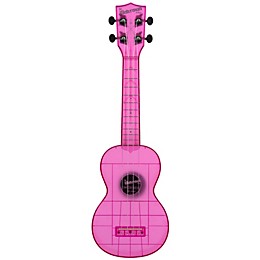 Kala KA-WMT Soprano Waterman Ukulele Transparent Amethyst Purple