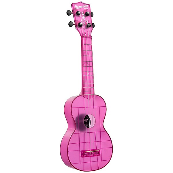 Kala KA-WMT Soprano Waterman Ukulele Transparent Amethyst Purple