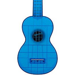 Kala KA-WMT Soprano Waterman Ukulele Transparent Maritime Red Kala KA-WMT Soprano Waterman Ukulele Transparent Cobalt Blue