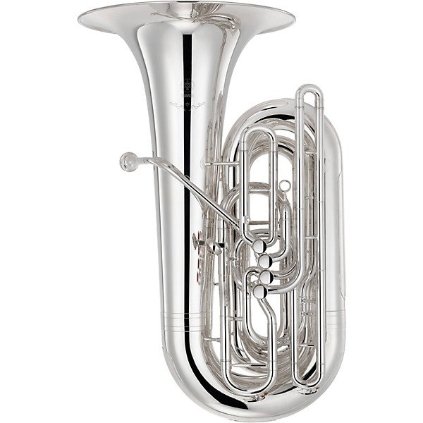 Yamaha YBB-623 Series Professional 4-Valve 4/4 BBb Tuba Silver plated Yellow Brass Bell