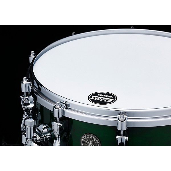 TAMA Starphonic Maple Snare Drum 14 x 5 in. Emerald Figured Maple