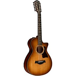 Taylor 552ce Grand Concert 12-Fret 12-String Acoustic-Electric Guitar Shaded Edge Burst