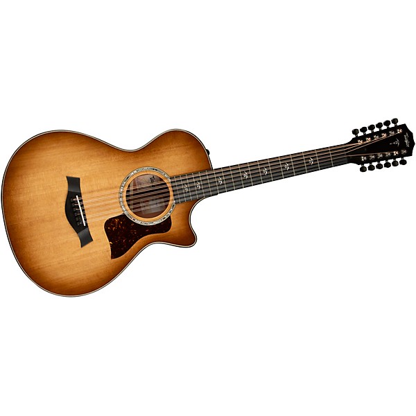 Taylor 552ce Grand Concert 12-Fret 12-String Acoustic-Electric Guitar Shaded Edge Burst