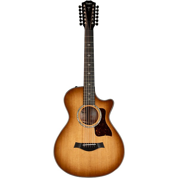 Taylor 552ce Grand Concert 12-Fret 12-String Acoustic-Electric Guitar Shaded Edge Burst