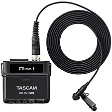 Tascam TM 10LB - Microfono Lavalier Nero