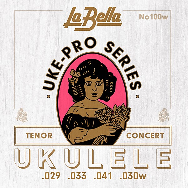 La Bella 100W Uke-Pro Series Tenor/Concert Ukulele Strings