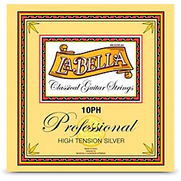 La Bella 10PH Professional High Tension Silver Classical Guitar Strings