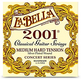 La Bella 2001 Series Classical Guitar Strings Light La Bella 2001 Series Classical Guitar Strings Medium Hard