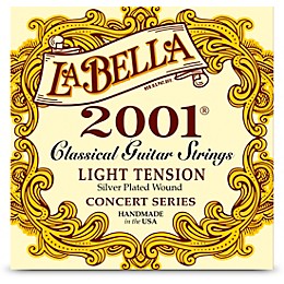 La Bella 2001 Series Classical Guitar Strings Light