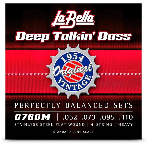 La Bella 0760M Deep Talkin' 1954 Originals for 4-String Bass