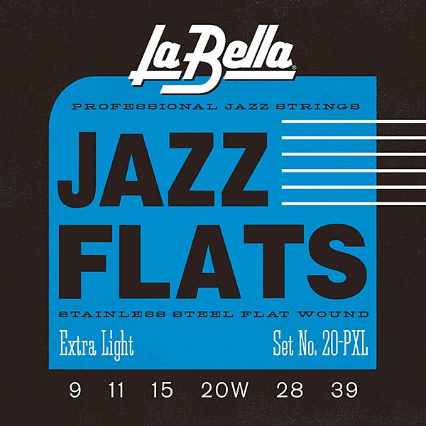 La Bella 20P Jazz Flats Extra Light (9 - 39)