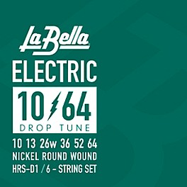 La Bella HRS-D Drop Tune Electric Guitar Strings 11 - 70 La Bella HRS-D Drop Tune Electric Guitar Strings 10 - 64