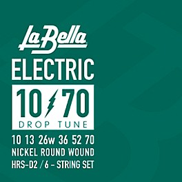 La Bella HRS-D Drop Tune Electric Guitar Strings 11 - 70 La Bella HRS-D Drop Tune Electric Guitar Strings 10 - 70