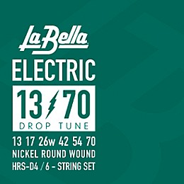 La Bella HRS-D Drop Tune Electric Guitar Strings 13 - 70