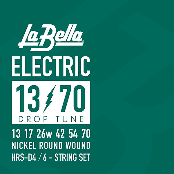 La Bella HRS-D Drop Tune Electric Guitar Strings 13 - 70