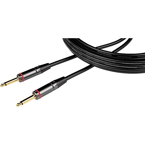 GATOR CABLEWORKS Headliner Series Straight to Straight Instrument Cable 3 ft. Black