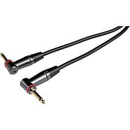 GATOR CABLEWORKS Headliner Series Straight t... GATOR CABLEWORKS Headliner Series Straight to RA Instrument Cable 6 in. Black