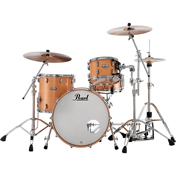 Pearl Professional Maple 3-Piece Shell Pack with 22" Bass Drum Natural Maple