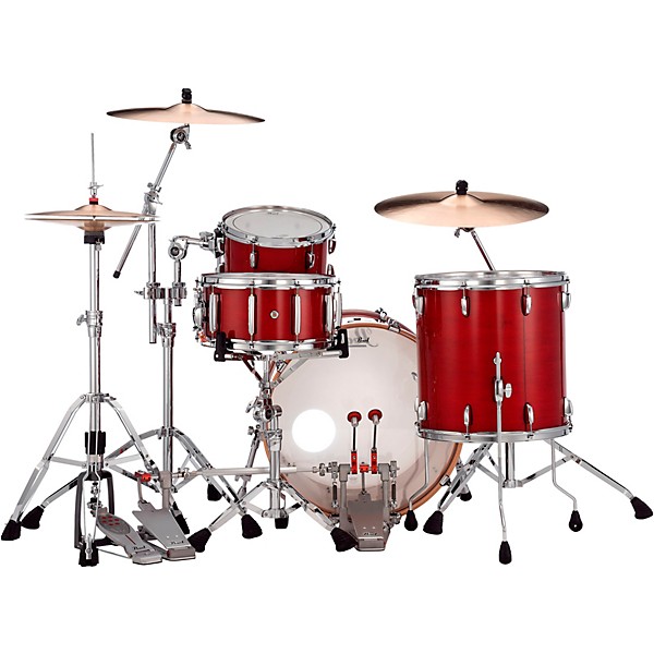 Pearl Professional Maple 3-Piece Shell Pack with 22" Bass Drum Sequoia Red