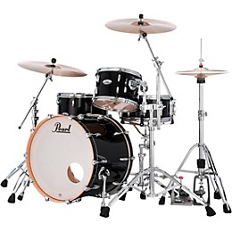 Pearl Professional Maple 3-Piece Shell Pack With 22" Bass Drum Piano Black
