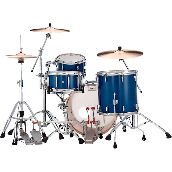 Pearl Professional Maple 3-Piece Shell Pack with 22" Bass Drum Sheer Blue