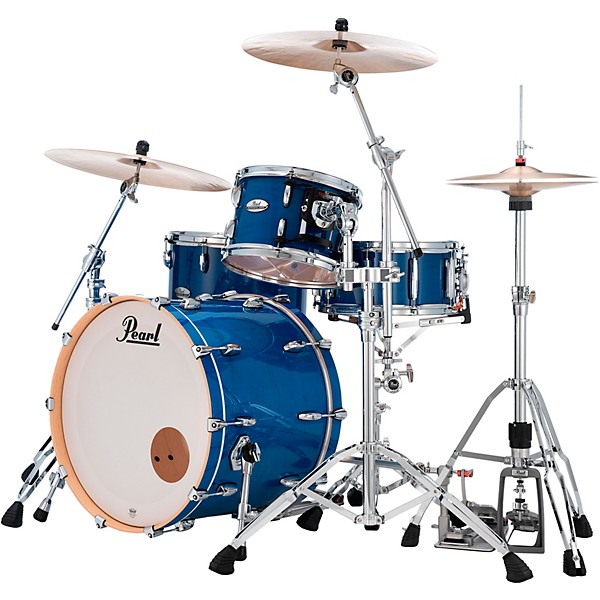 Pearl Professional Maple 3-Piece Shell Pack with 22" Bass Drum Sheer Blue