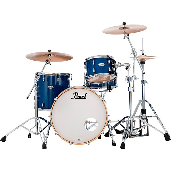 Pearl Professional Maple 3-Piece Shell Pack with 22" Bass Drum Sheer Blue