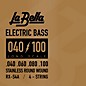 La Bella RX Series Stainless Steel 4-String Electric Bass Strings (40 - 100) thumbnail