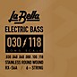 La Bella Rx Series Stainless Steel 6-String Electric Bass Strings 30 - 118 thumbnail