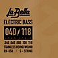 La Bella RX Series Stainless Steel 5-String Electric Bass Strings 40 - 118 thumbnail