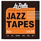 La Bella 800 Black Jazz Tapes 6-String Electric Guitar Strings Medium (14 - 67) thumbnail