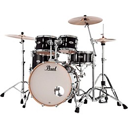 Pearl Professional Maple 4-Piece Shell Pack With 22" Bass Drum Piano Black
