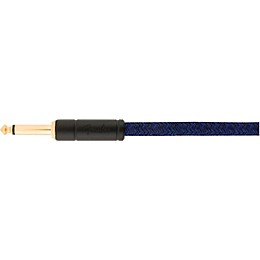 Fender Festival Straight to Angle Instrument Cable - Blue Dream 10 ft.