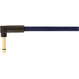 Fender Festival Straight to Angle Instrument Cable - Blue Dream 10 ft.