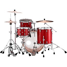 Pearl Professional Maple 3-Piece Shell Pack With 24" Bass Drum Sequoia Red