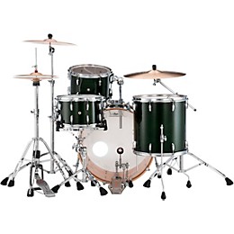 Pearl Professional Maple 3-Piece Shell Pack With 24" Bass Drum Emerald Mist