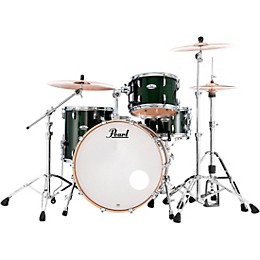 Pearl Professional Maple 3-Piece Shell Pack With 24" Bass Drum Emerald Mist