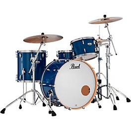 Pearl Professional Maple 3-Piece Shell Pack with... Pearl Professional Maple 3-Piece Shell Pack with 24" Bass Drum Sheer Blue