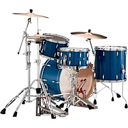 Pearl Professional Maple 3-Piece Shell Pack With 24" Bass Drum Sheer Blue