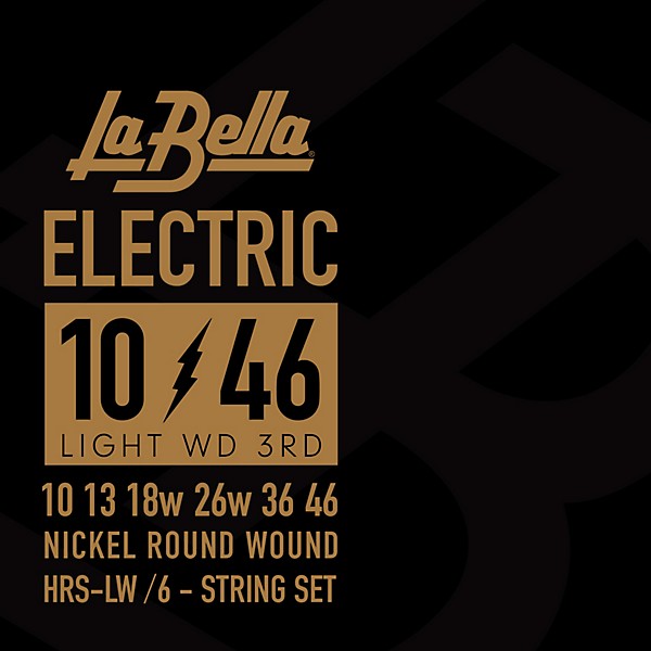 La Bella HRS Electric Guitar Strings Light (10-46)