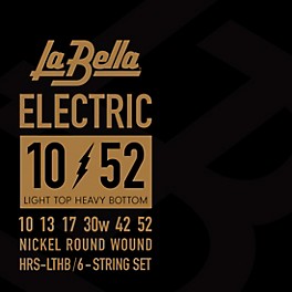 La Bella HRS Electric Guitar Strings Ultra Light (9 ... La Bella HRS Electric Guitar Strings Light Top Heavy Bottom (10 - 52)