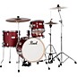Pearl Midtown 4-Piece Complete Drum Set Matte Red thumbnail