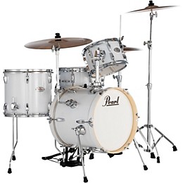 Pearl Midtown 4-Piece Complete Drum Set Pure White
