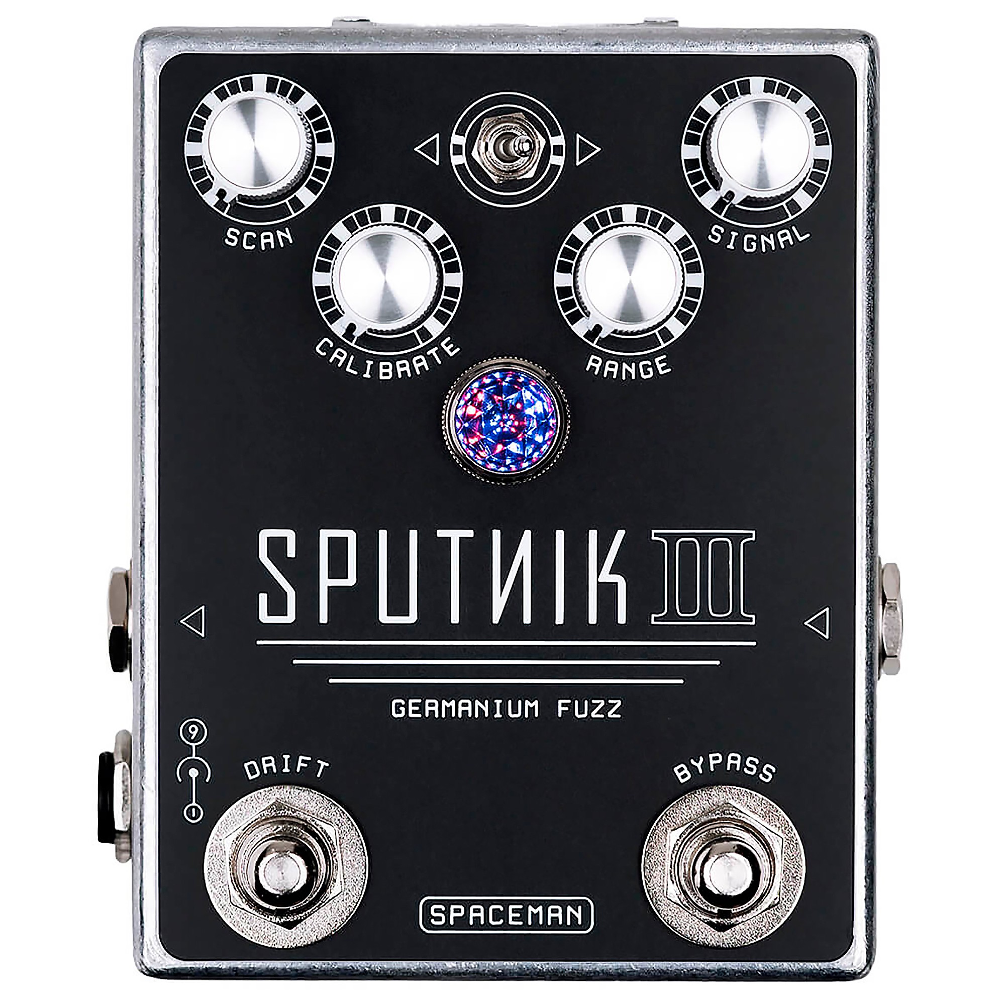 Spaceman Effects Sputnik III Germanium Fuzz Effects Pedal Silver