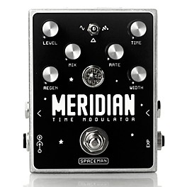 Spaceman Effects Meridian Time Modulator Effects Pedal Silver Standard